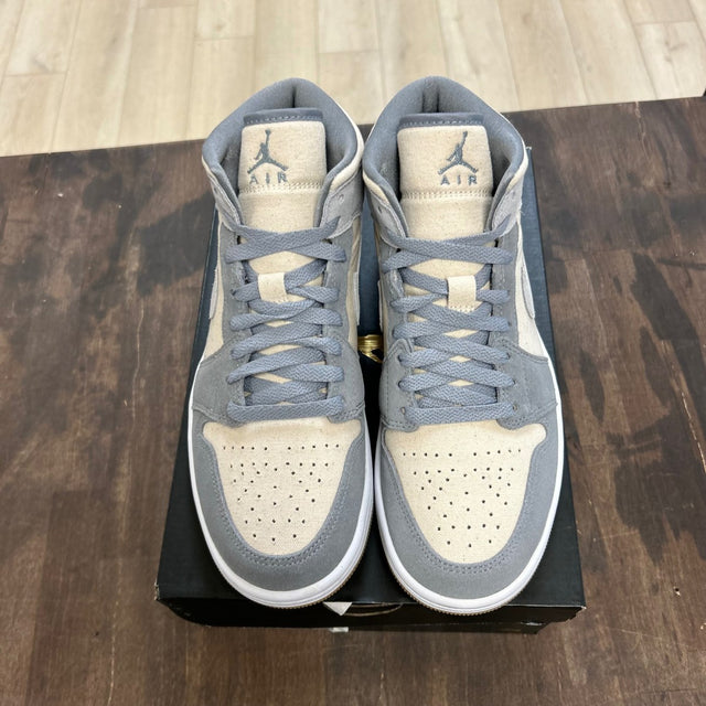 Jordan 1 Mid SE Coconut Milk Particle Grey - Image 2