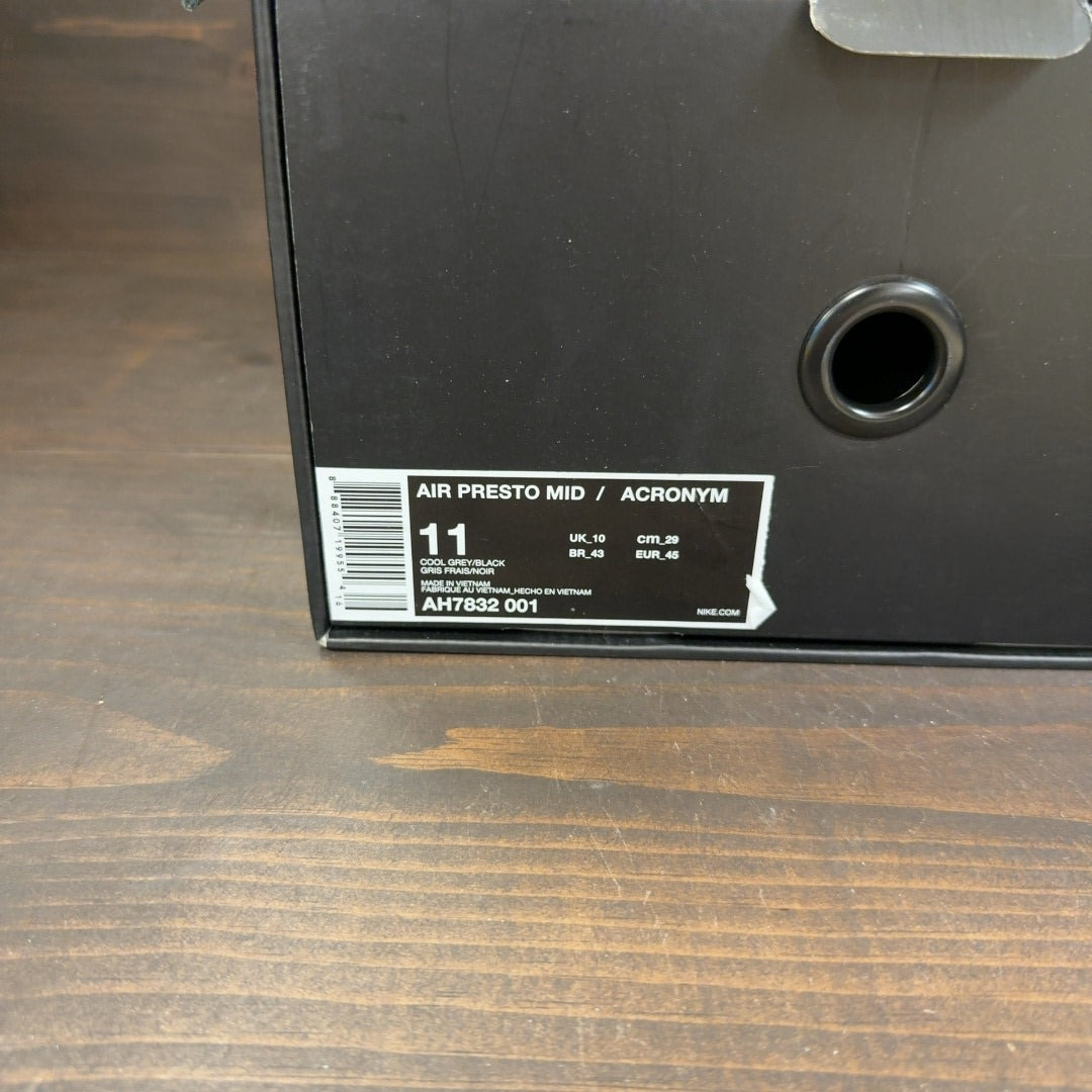Nike Air Presto Mid Acronym Cool Grey - Image 8