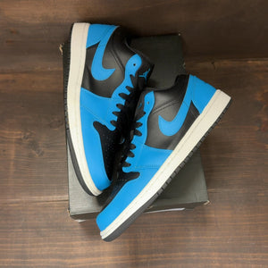 Jordan 1 Low Laser Blue Black - Image 2