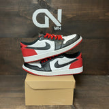 Jordan 1 Low Black Toe (2019) Size 12 (Pre-Owned) - Image 1