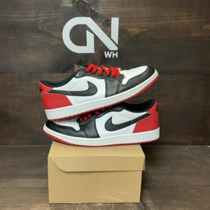 Jordan 1 Low Black Toe (2019) Size 12 (Pre-Owned) - Image 1