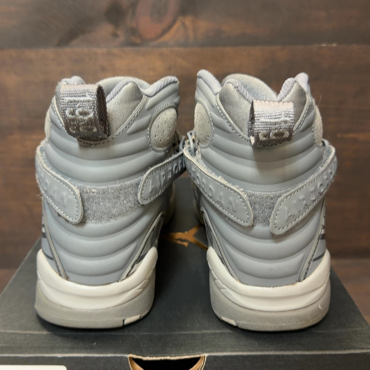 Jordan 8 Retro Cool Grey (GS) - Image 4