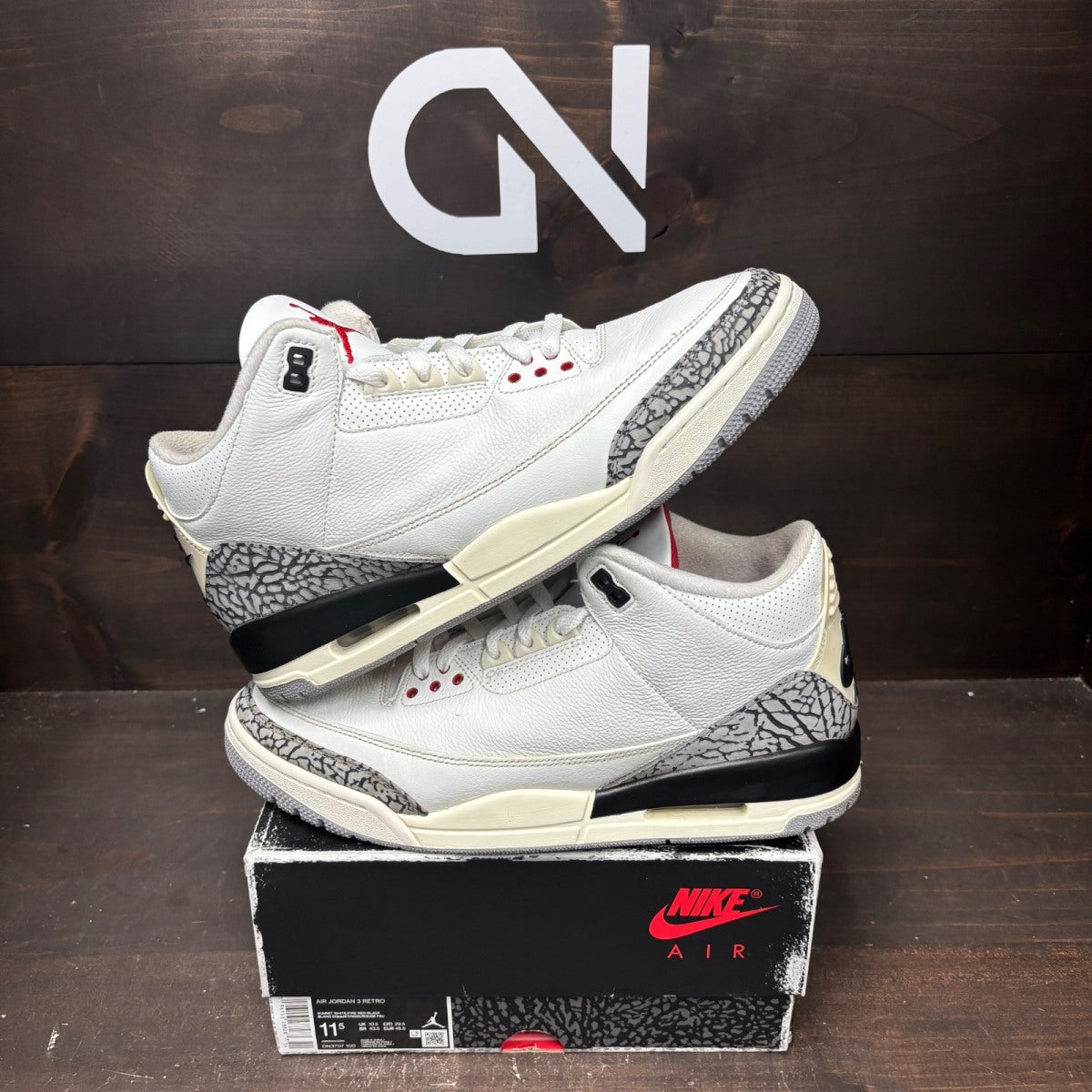 Jordan 3 Retro White Cement Reimagined - Image 1