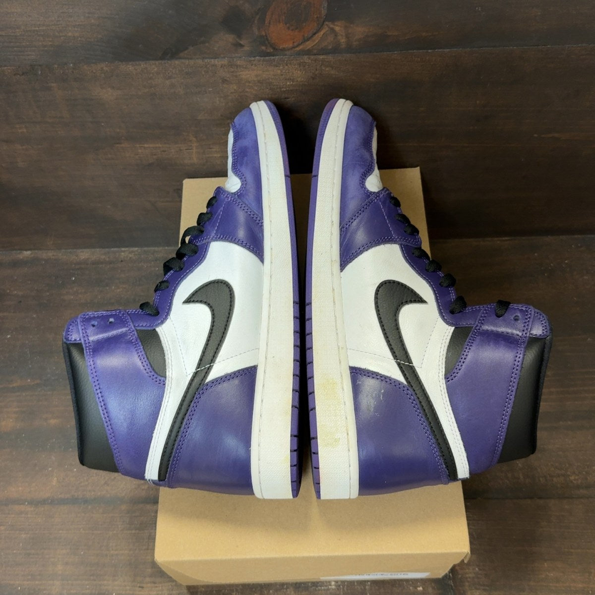 Jordan 1 Retro High Court Purple Size 13 (Pre-Owned) - Image 6