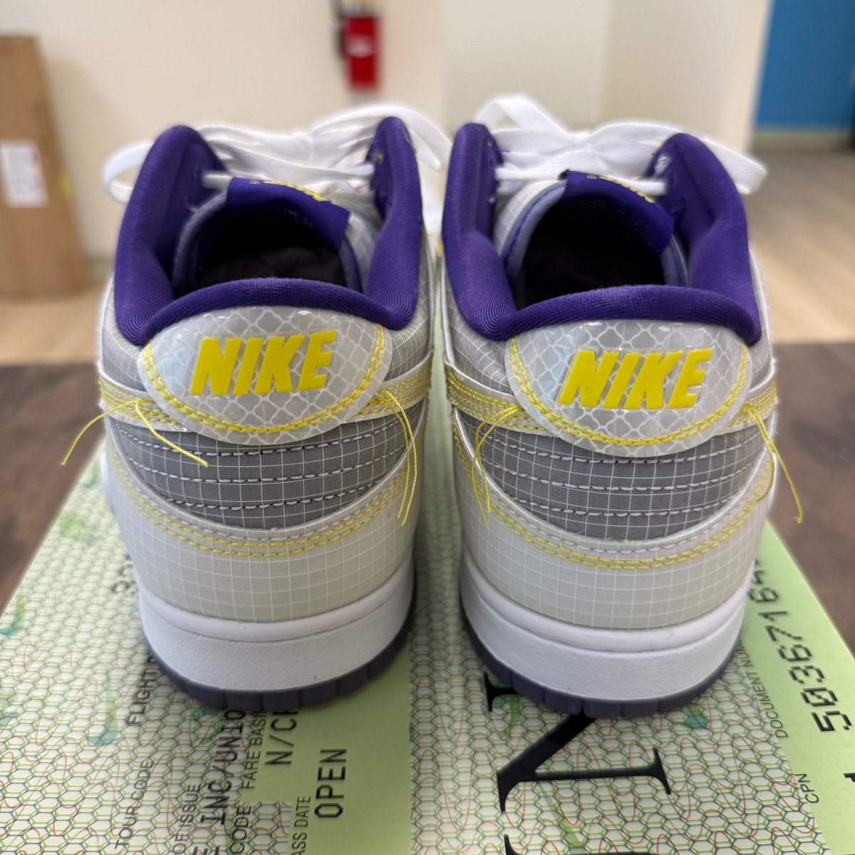 Nike Dunk Low Union Passport Pack Court Purple - Image 3