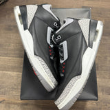 Jordan 3 Retro OG Black Cement (2024) Size 11.5 (Pre-Owned) - Image 1