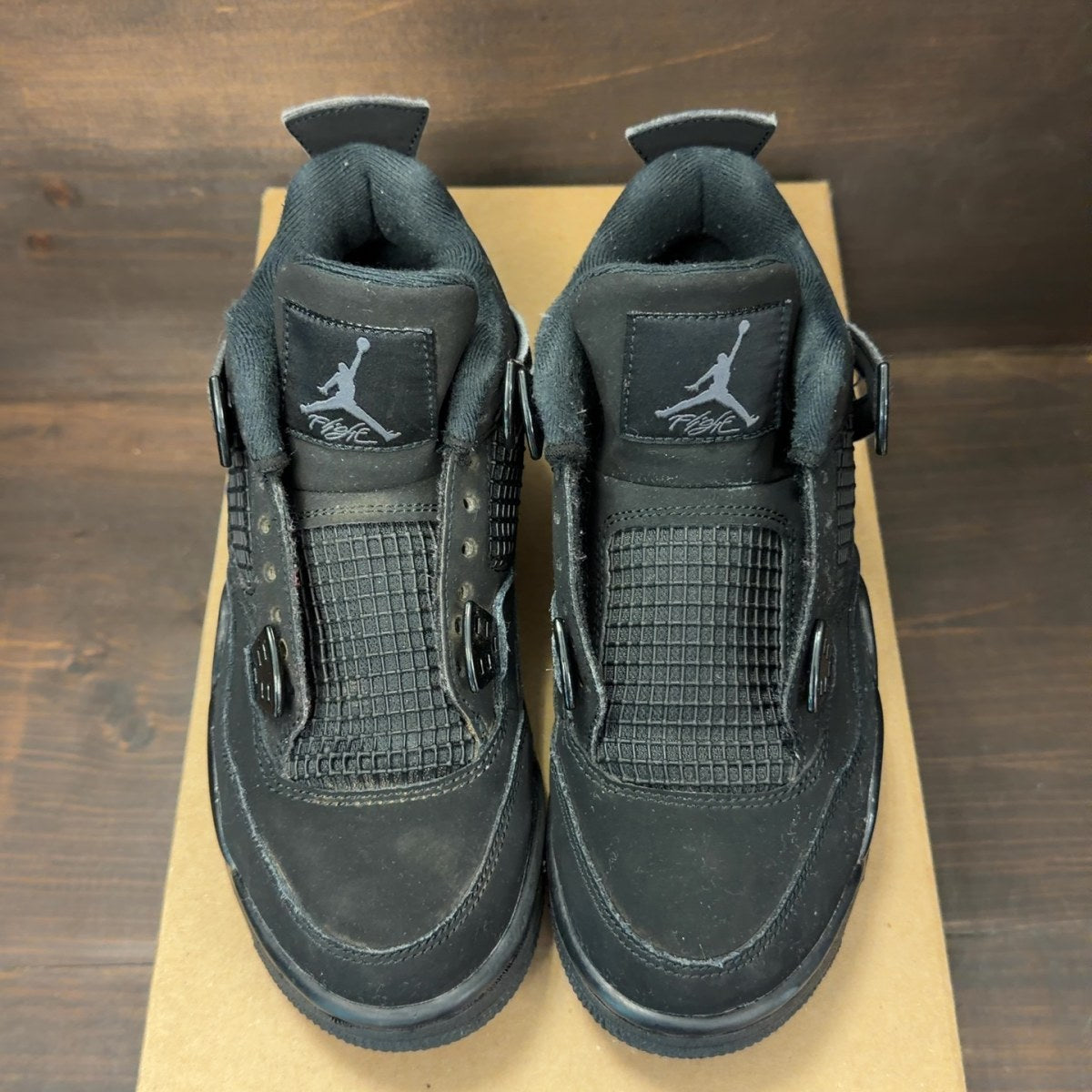 Jordan 4 Retro Black Cat (2020) (GS) Size 5.5Y (Pre-Owned) - Image 3