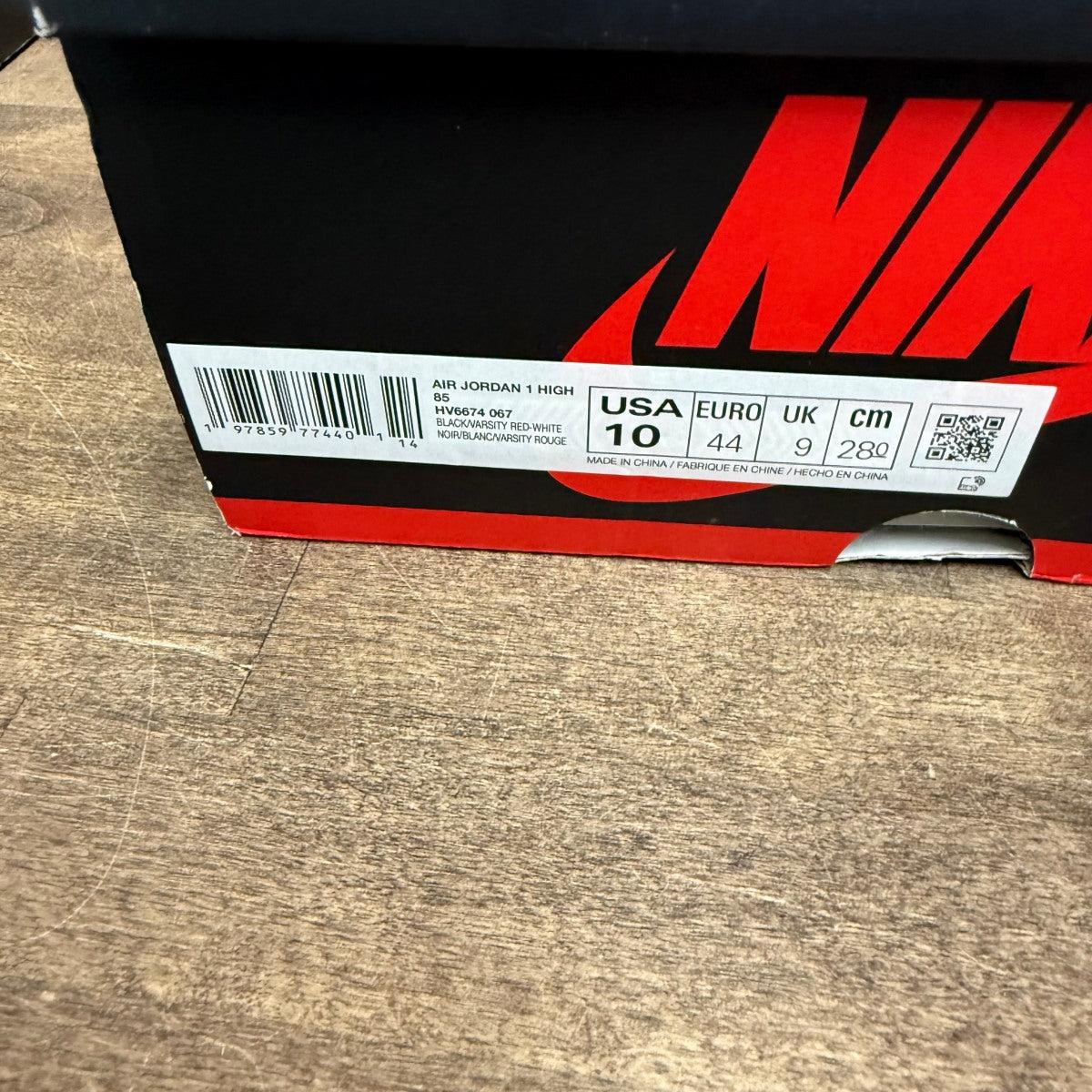 Jordan 1 Retro High '85 OG Bred (2025) - Image 6