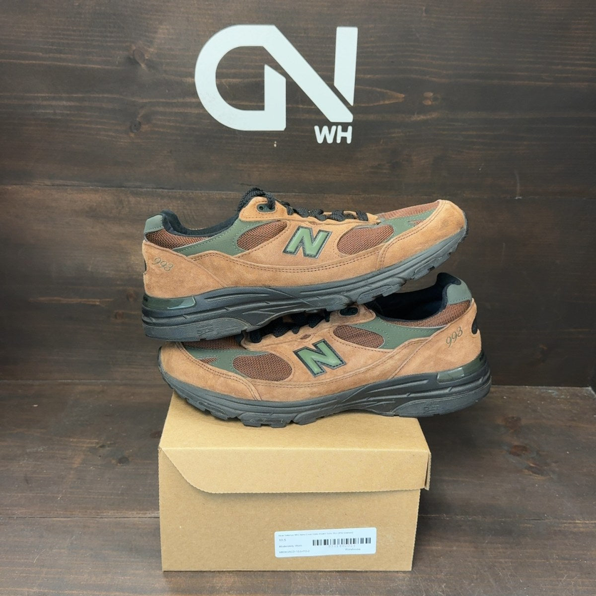 New Balance 993 Aime Leon Dore Brown Size 10.5 (Pre-Owned) - Image 1