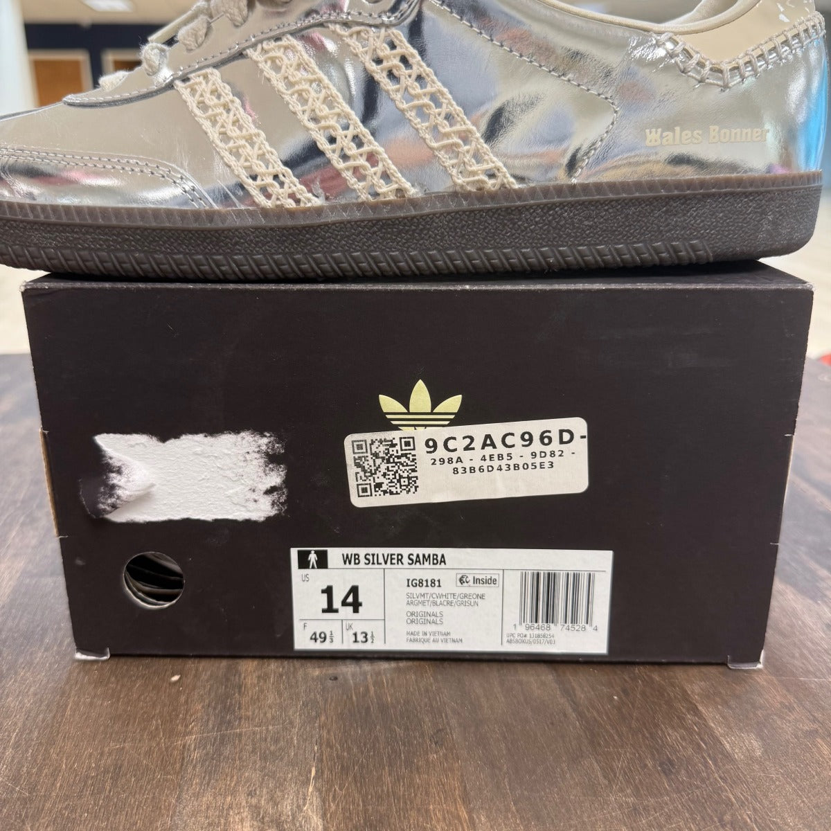 adidas Samba Wales Bonner Silver - Image 5