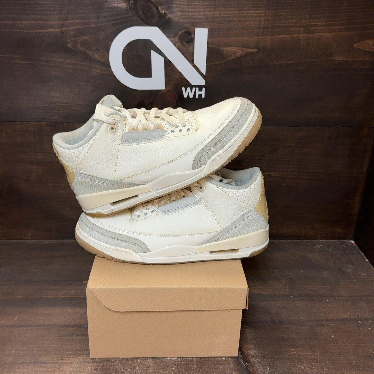 Jordan 3 Retro Craft Ivory Size 11.5 (Pre-Owned) - Image 1