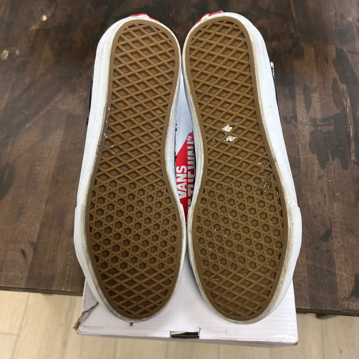 Vans Sk8-Hi Supreme Hole Punch Denim Black - Image 5