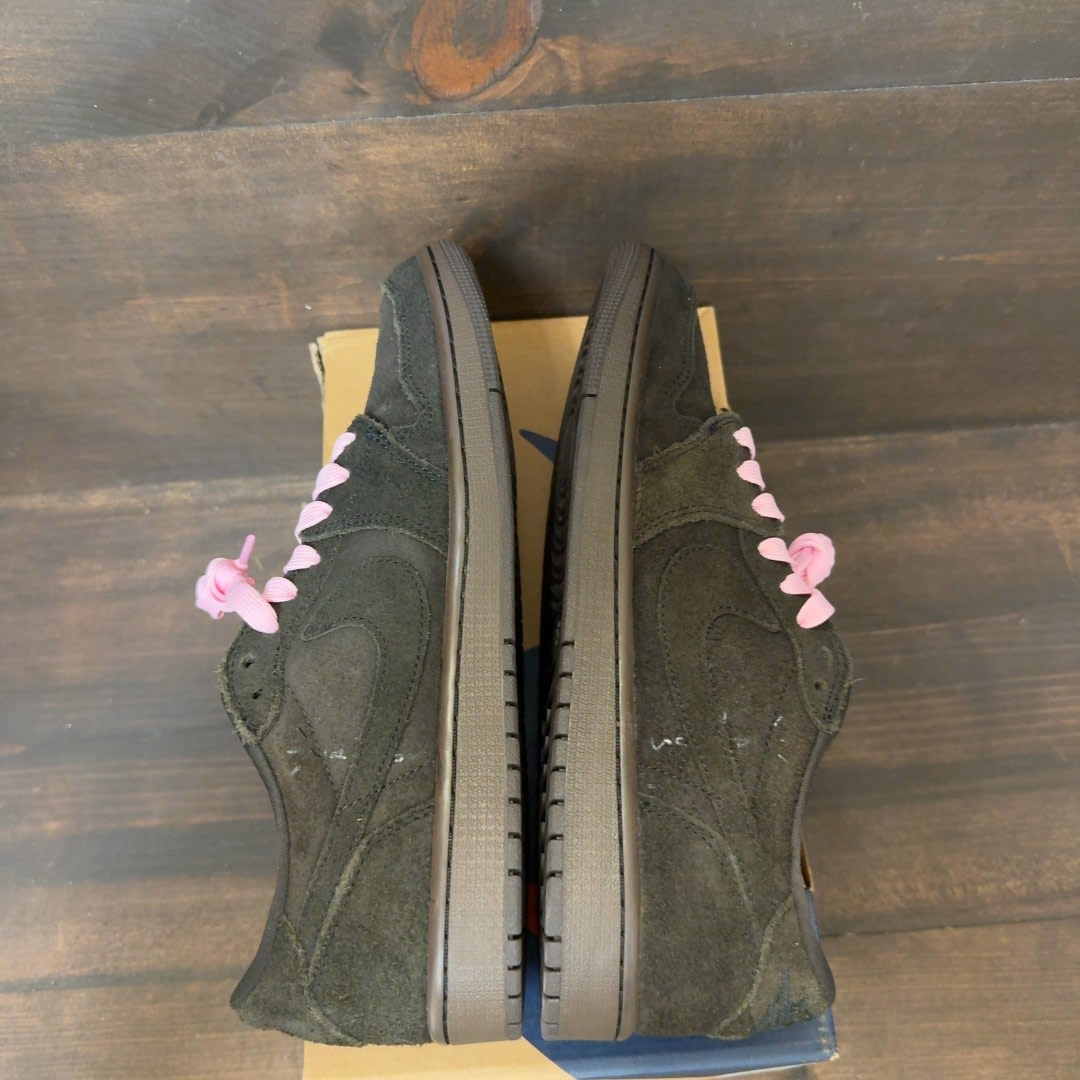 Jordan 1 Retro Low OG SP Travis Scott Velvet Brown Size 10 (Pre-Owned) - Image 6