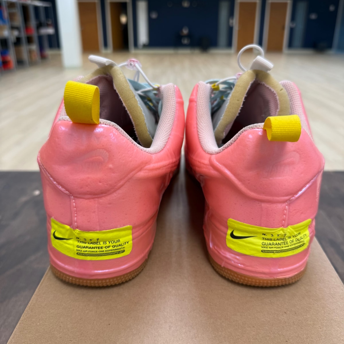 Nike Air Force 1 Low Experimental Racer Pink Size 12 (Pre-Owned) - Image 5