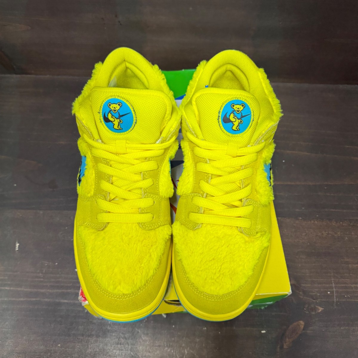Nike SB Dunk Low Grateful Dead Bears Opti Yellow - Image 3