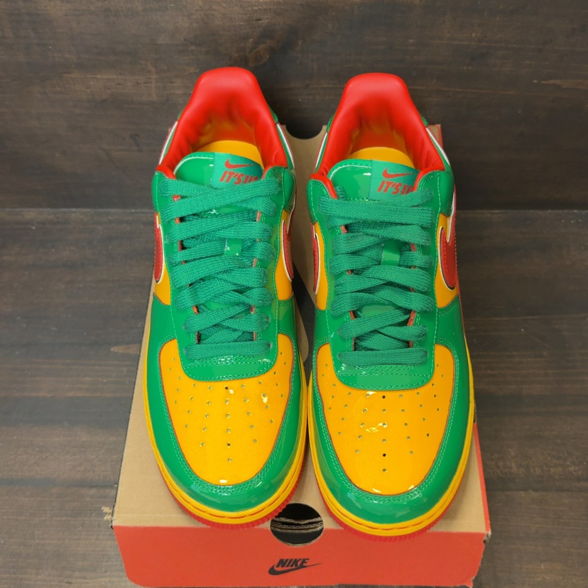 Nike Air Force 1 Low Lil Yachty Concrete Boys Lucky Green - Image 3