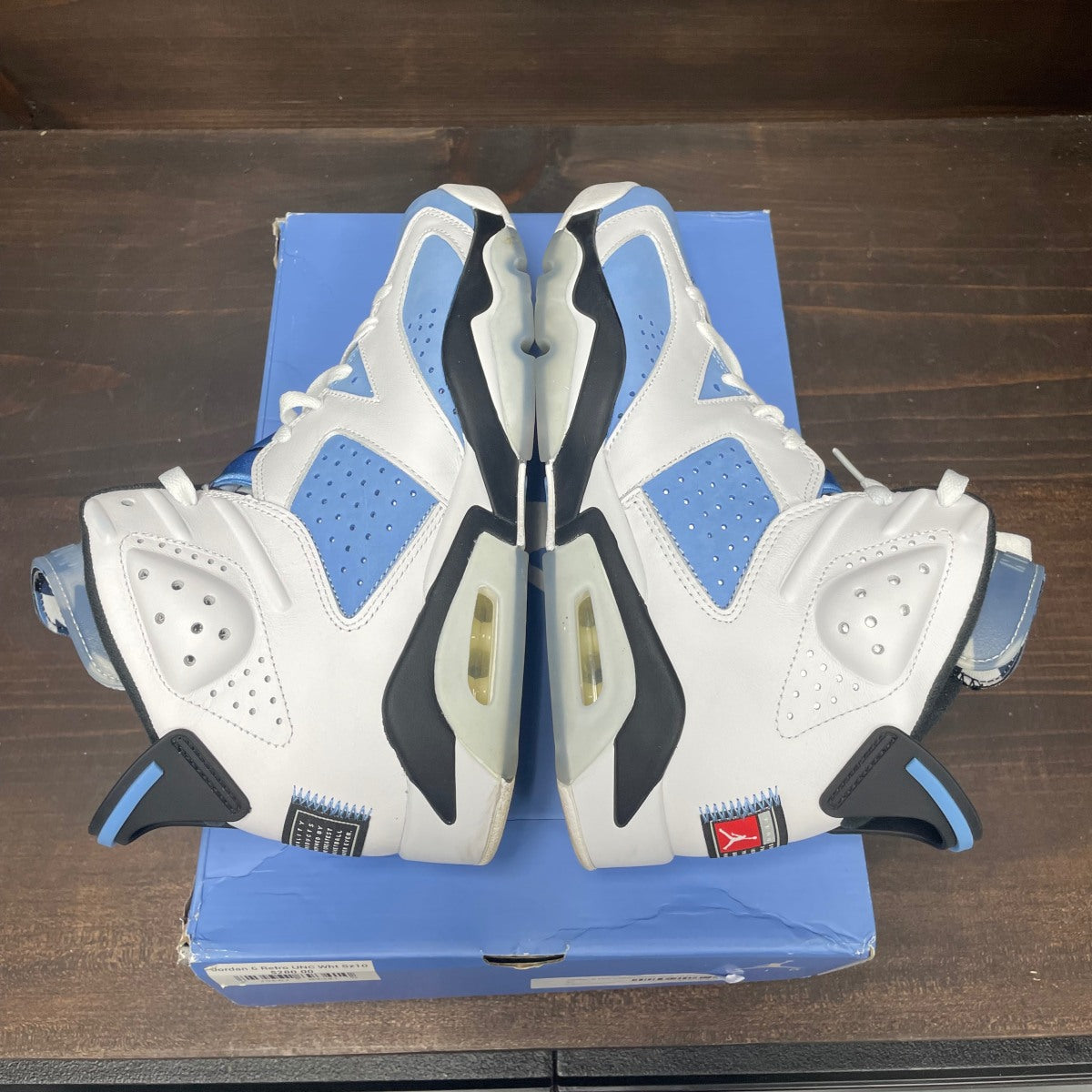 Jordan 6 Retro UNC White - Image 2