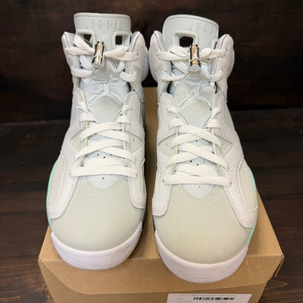 Jordan 6 Retro Mint Foam (Women's) Size 9.5W (Pre-Owned) - Image 3