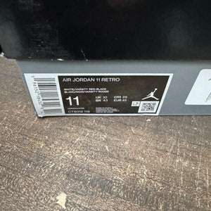 Jordan 11 Retro Cherry (2022) Size 11 (Pre-Owned) - aux