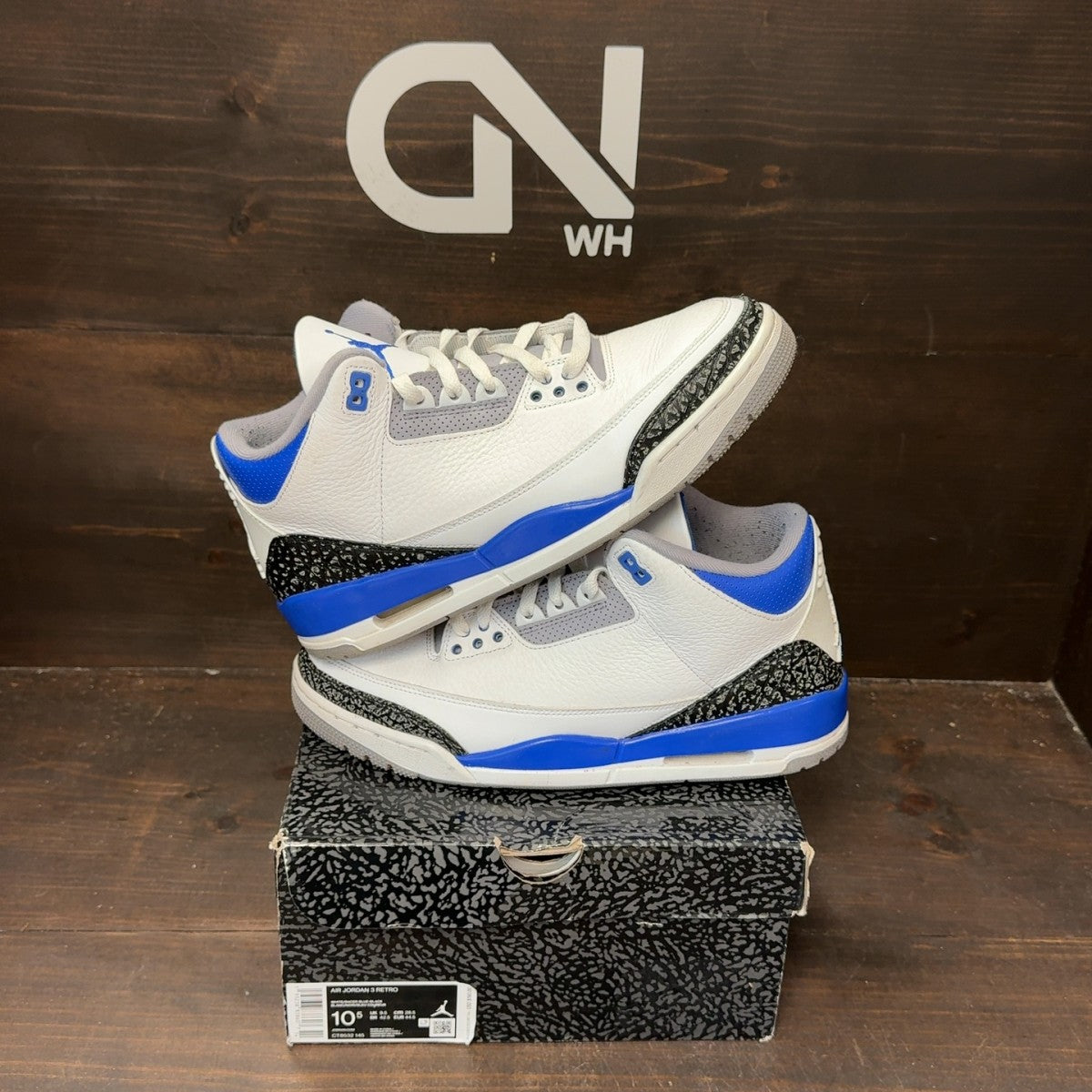 Jordan 3 Retro Racer Blue - Image 1