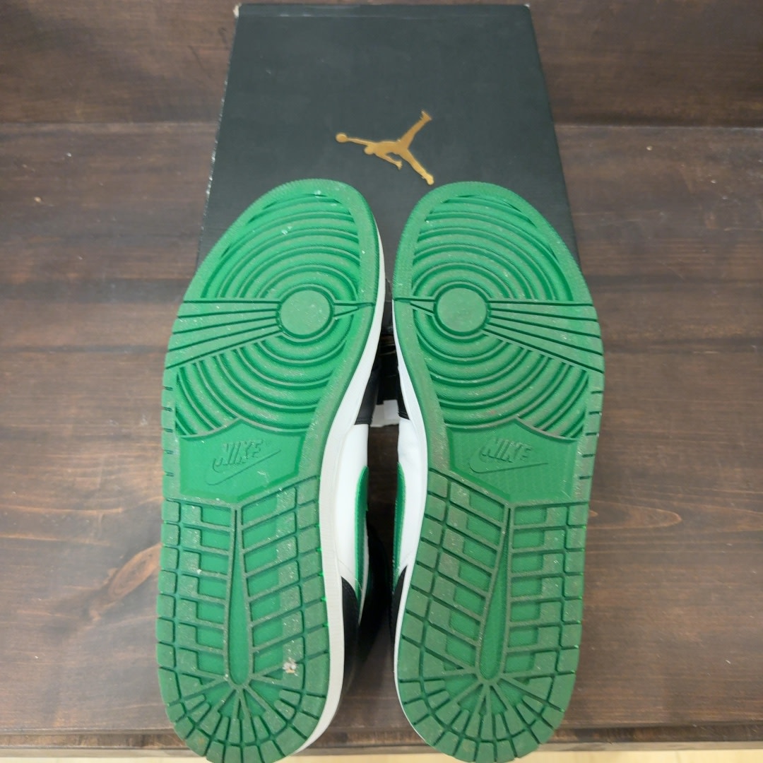 Jordan 1 Mid Green Toe Size 13 (Pre-Owned) - Image 6