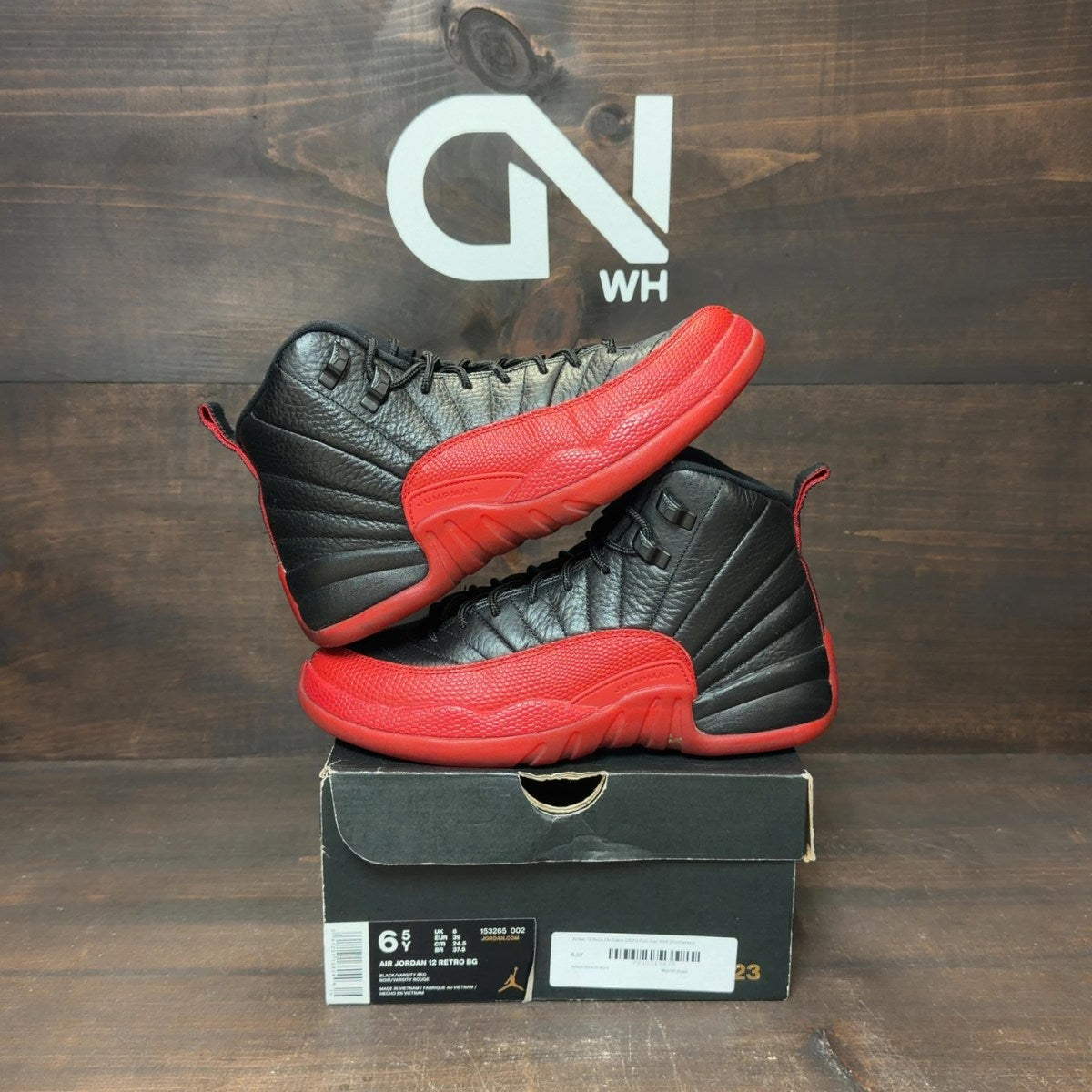 Jordan 12 Retro Flu Game (2025) (GS) - Image 1