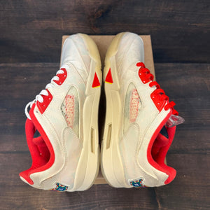 Jordan 5 Retro Low Chinese New Year (2021) Size 9.5 (Pre-Owned) - Image 6