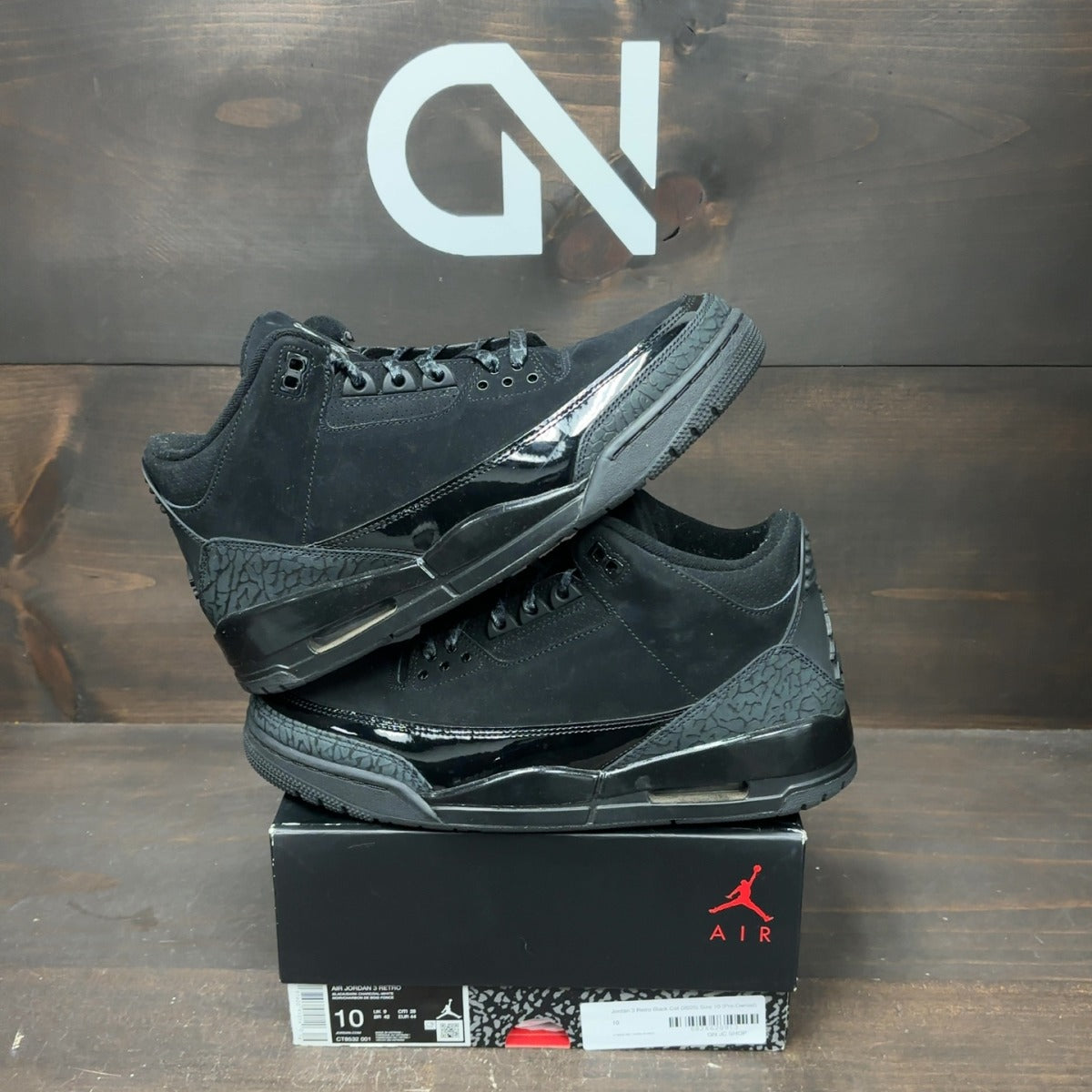 Jordan 3 Retro Black Cat (2025) - Image 1