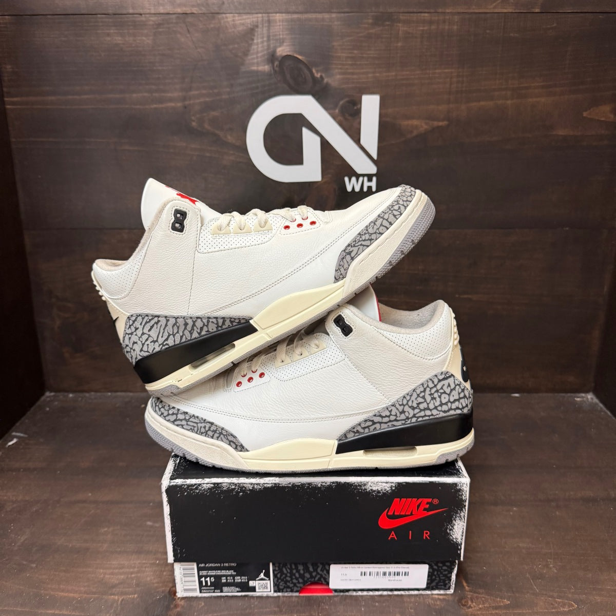 Jordan 3 Retro White Cement Reimagined - Image 1
