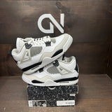 Jordan 4 Retro Military Black Size 8.5 (Pre-Owned) - front