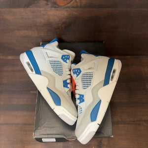 Jordan 4 Retro Military Blue (2024) (GS) Size 5Y (Pre-Owned) - Image 2