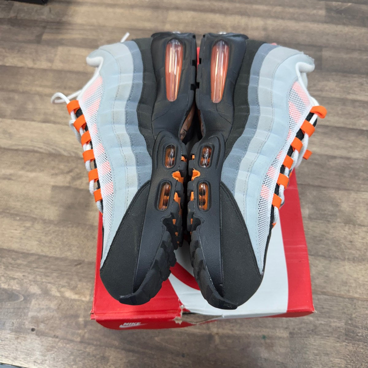 Nike Air Max 95 OG Big Bubble Bright Mandarin 2.0 (2025) - Image 5