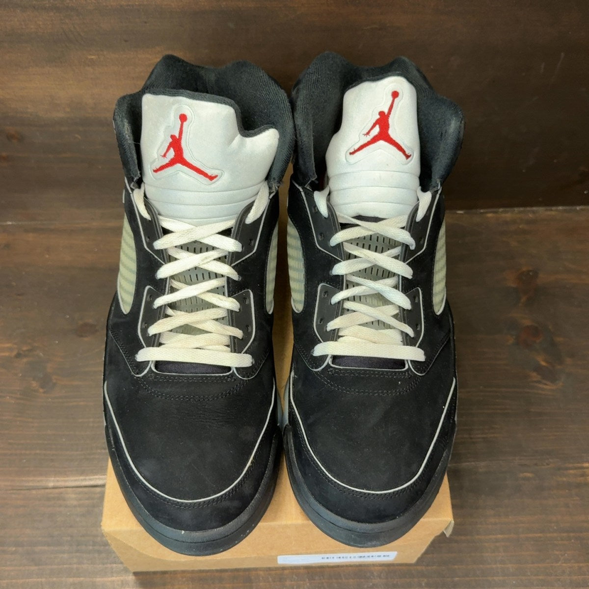 Jordan 5 Retro OG Black Metallic Reimagined Size 14 (Pre-Owned) - Image 3