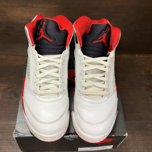 Jordan 5 Retro Fire Red Black Tongue (2025) - Image 3