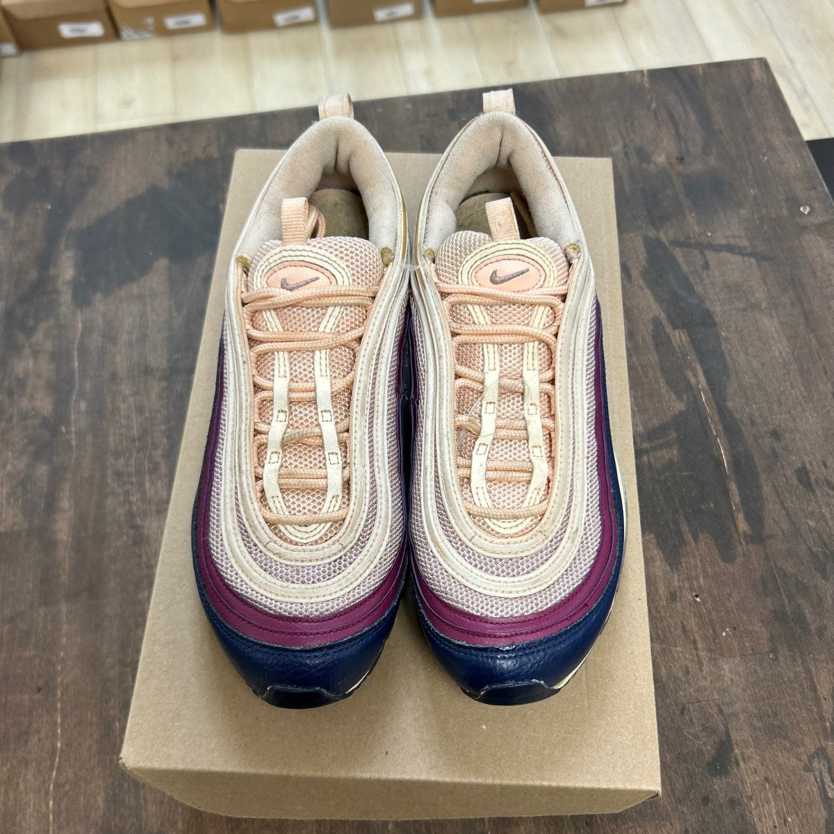 Nike Air Max 97 Plum Chalk (Women's) Size 8W (Pre-Owned) - Image 2