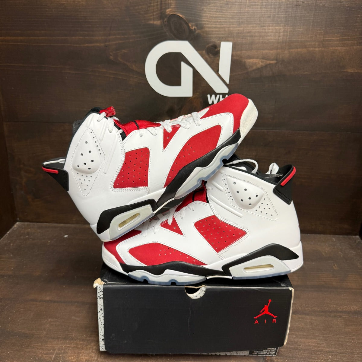 Jordan 6 Retro Carmine (2021) - Image 1