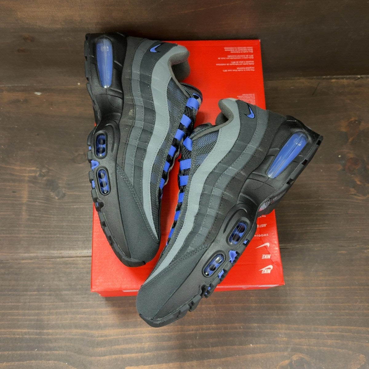 Nike Air Max 95 OG Big Bubble Black Sapphire - Image 2