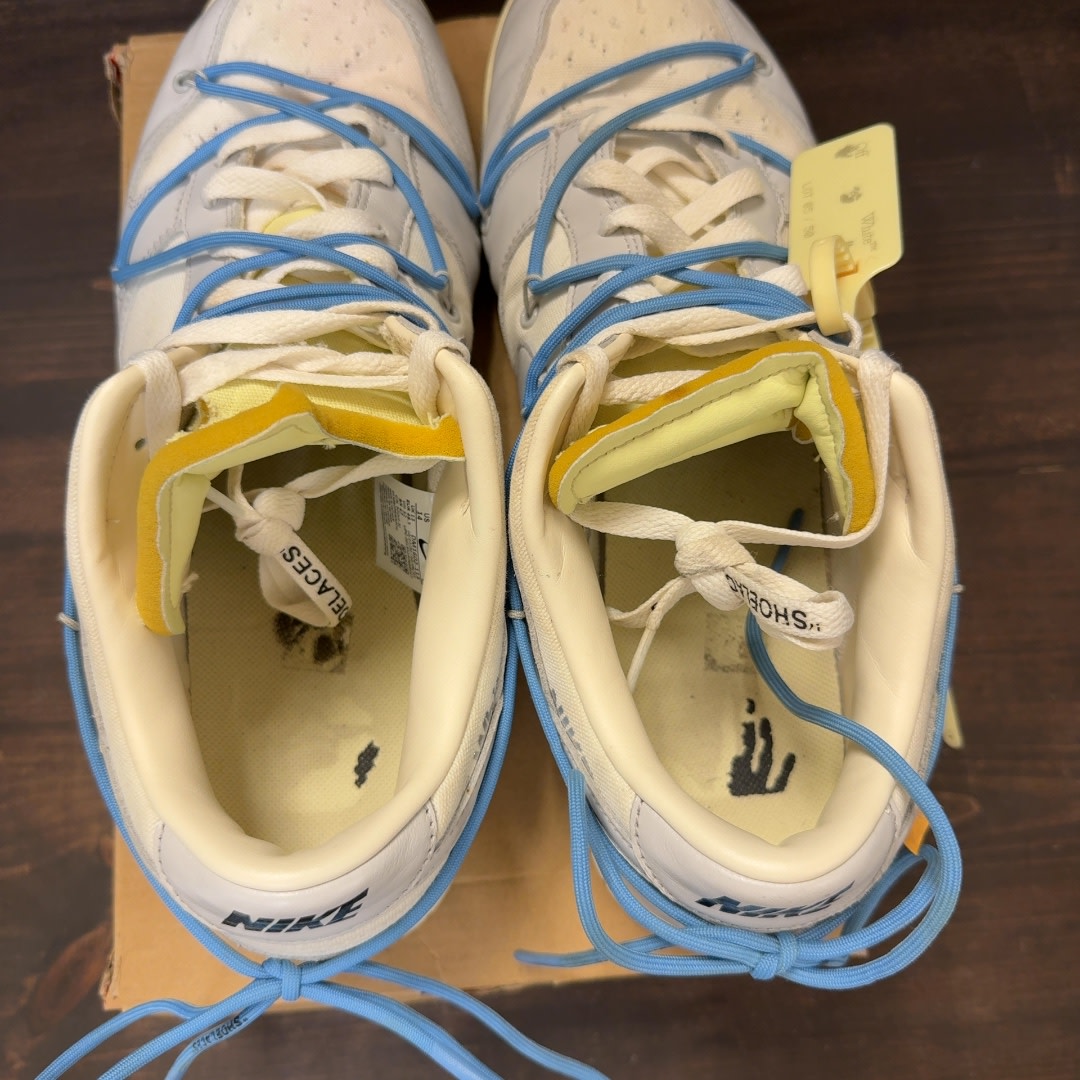 Nike Dunk Low Off-White Lot 5 Size 14 (Pre-Owned) - Image 5
