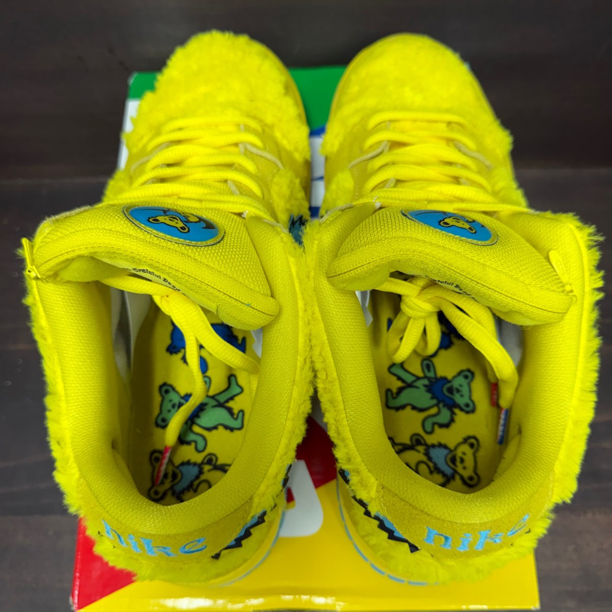 Nike SB Dunk Low Grateful Dead Bears Opti Yellow - Image 6