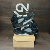 Jordan 5 Retro OG Black Metallic Reimagined Size 9 (Pre-Owned) - Image 1