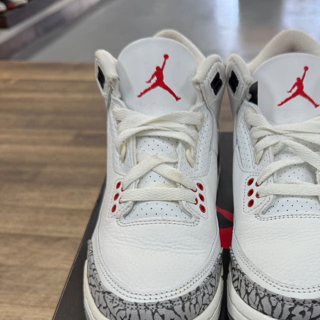Jordan 3 Retro White Cement Reimagined (GS) Size 5Y (Pre-Owned) - Image 2