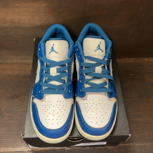 Jordan 1 Low SE Industrial Blue (GS) Size 5.5Y (Pre-Owned) - tag