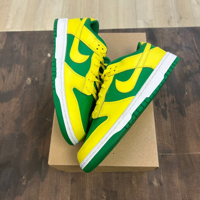 Nike Dunk Low Retro Reverse Brazil Size 12 (Pre-Owned) - Image 1