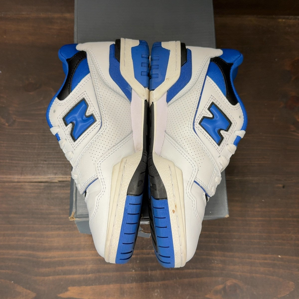 New Balance 550 White Blue - Image 4