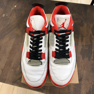 Jordan 4 Retro Fire Red (2020) Size 12 (Pre-Owned) - Image 2
