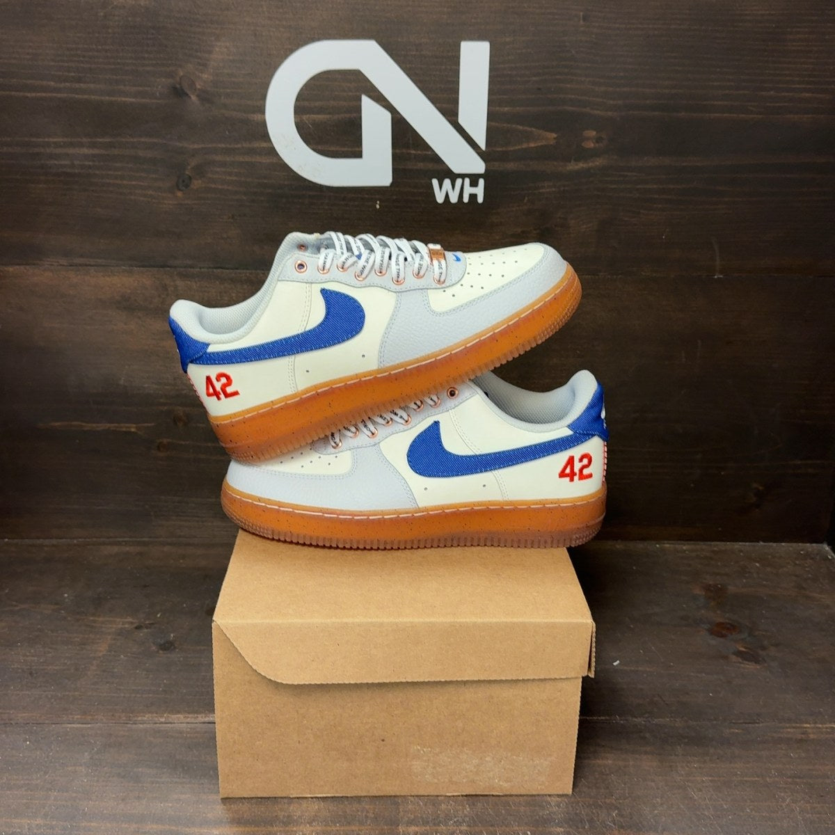 Nike Air Force 1 Low Jackie Robinson Size 7 (Pre-Owned) - Image 1