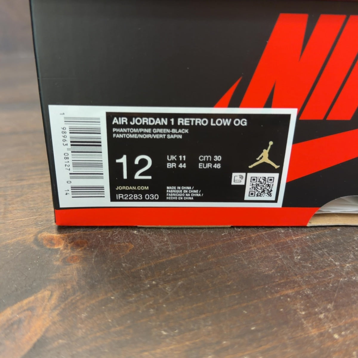 Jordan 1 Retro Low OG Phantom Pine Green - Image 8
