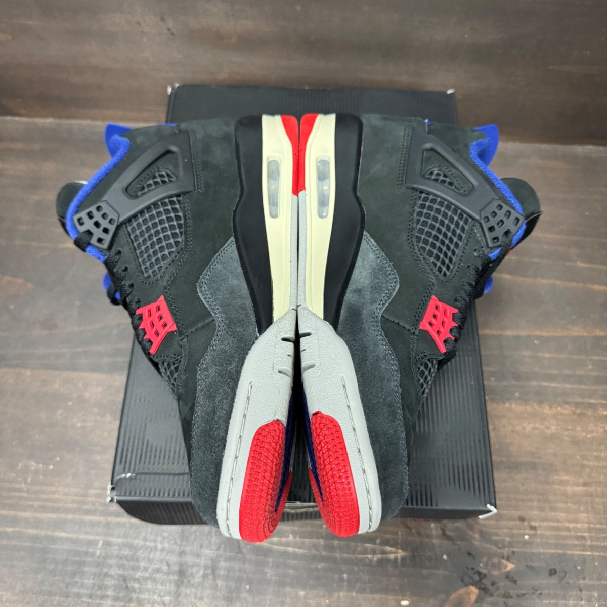 Jordan 4 Retro Rare Air (Gold Lettering) Size 8 (Pre-Owned) - tag