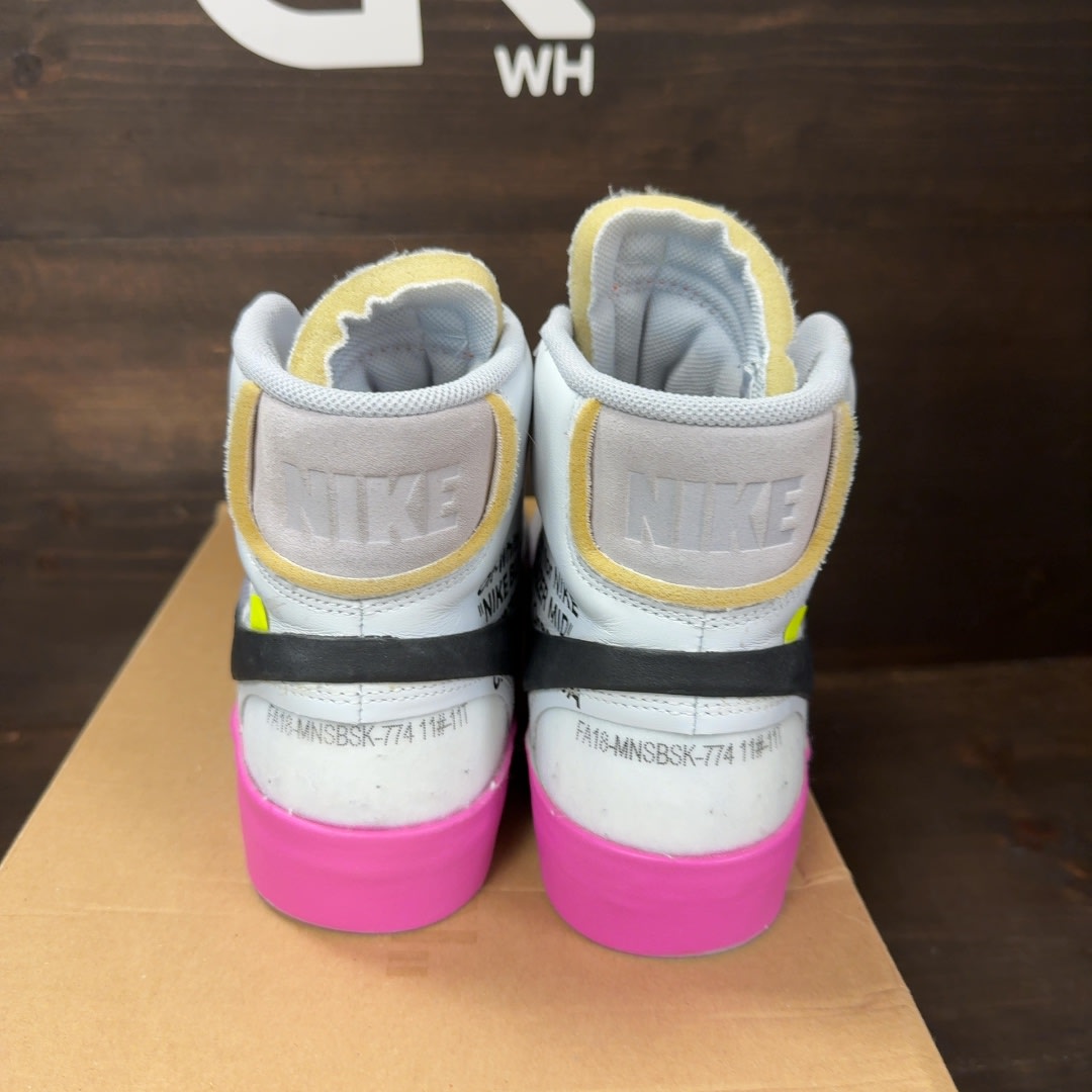 Nike Blazer Mid Off-White Wolf Grey Serena Queen - Image 5