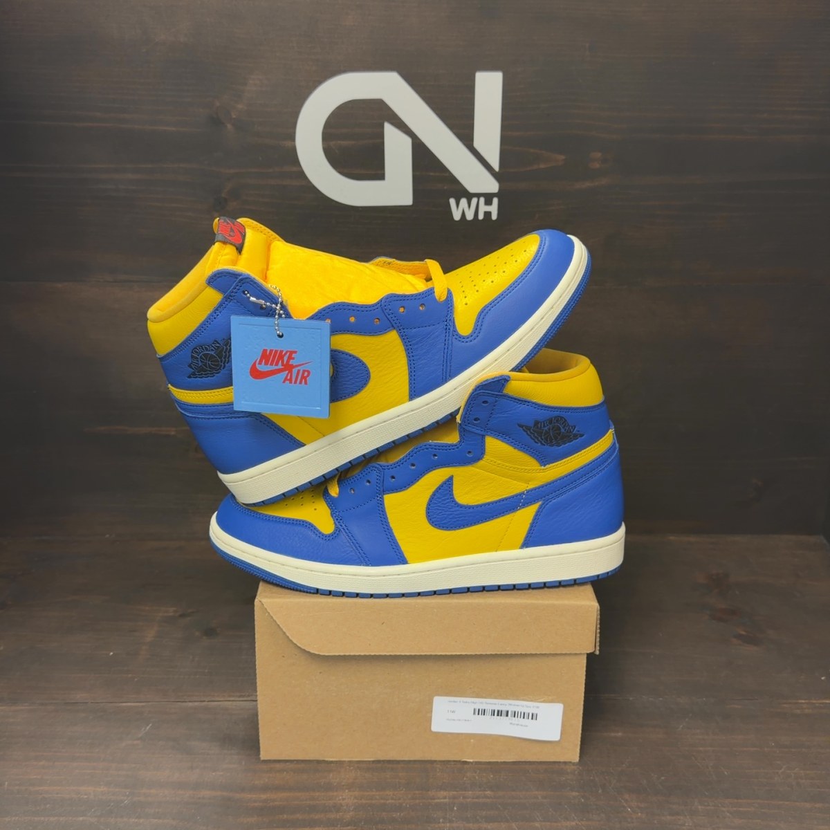Jordan 1 Retro High OG Reverse Laney (Women's) Size 11W - Image 1